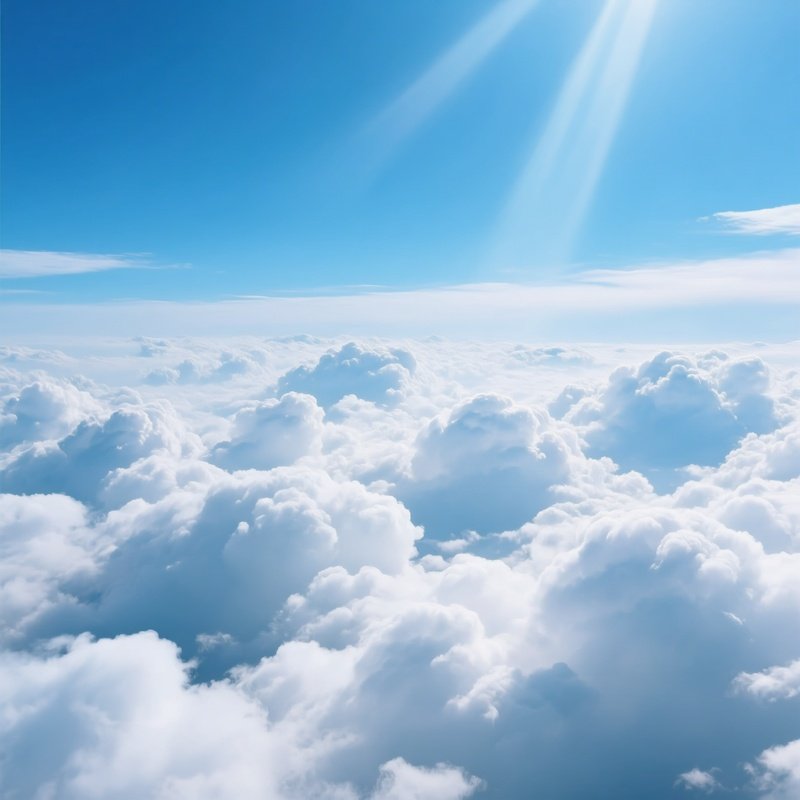 Clouds In A Blue Sky Clouds Sky