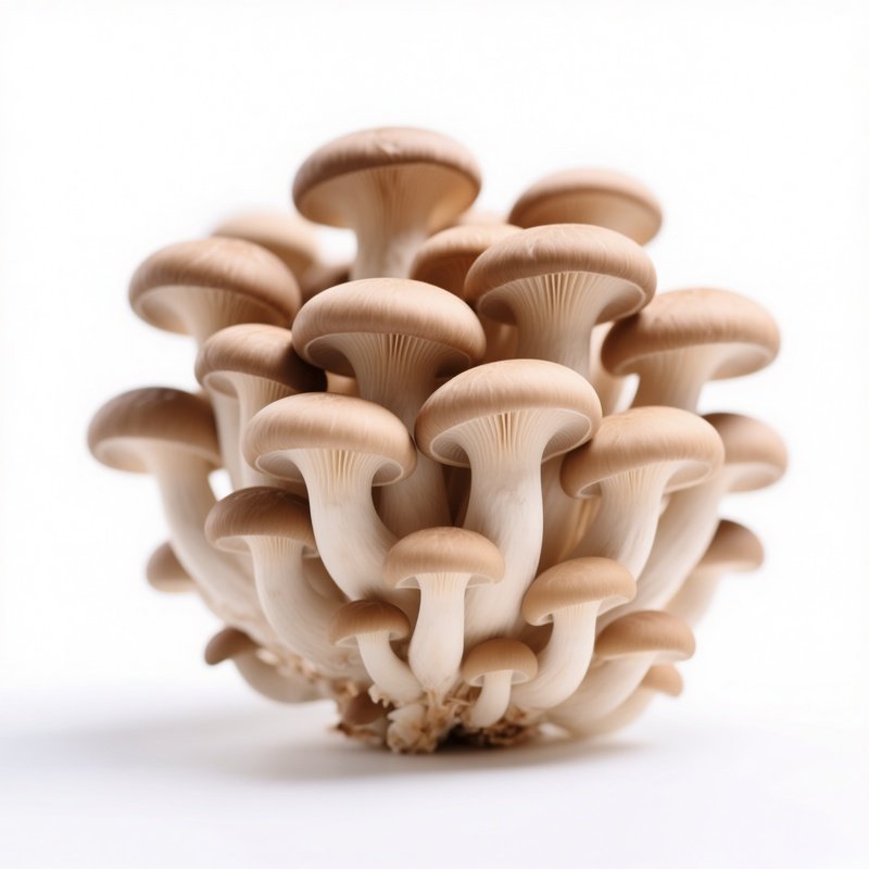 Cluster Of Oyster Mushrooms Oyster Mushrooms Fungi