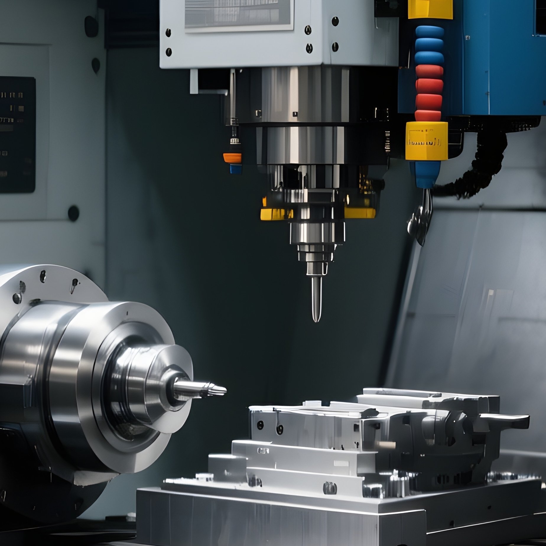 Cnc Machining Center - Full Resolution Quality Preview