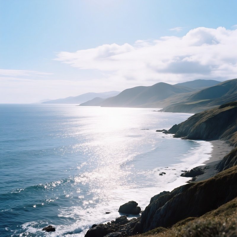 Coastal Landscape Coast Ocean