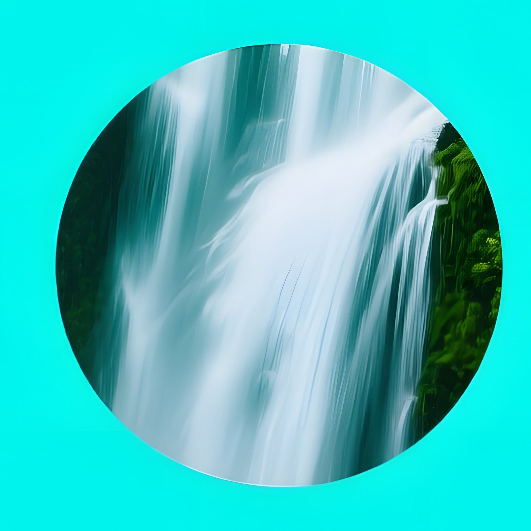 Collage Of Various Scenes And Objects Collage Waterfall - Full Resolution Quality Preview