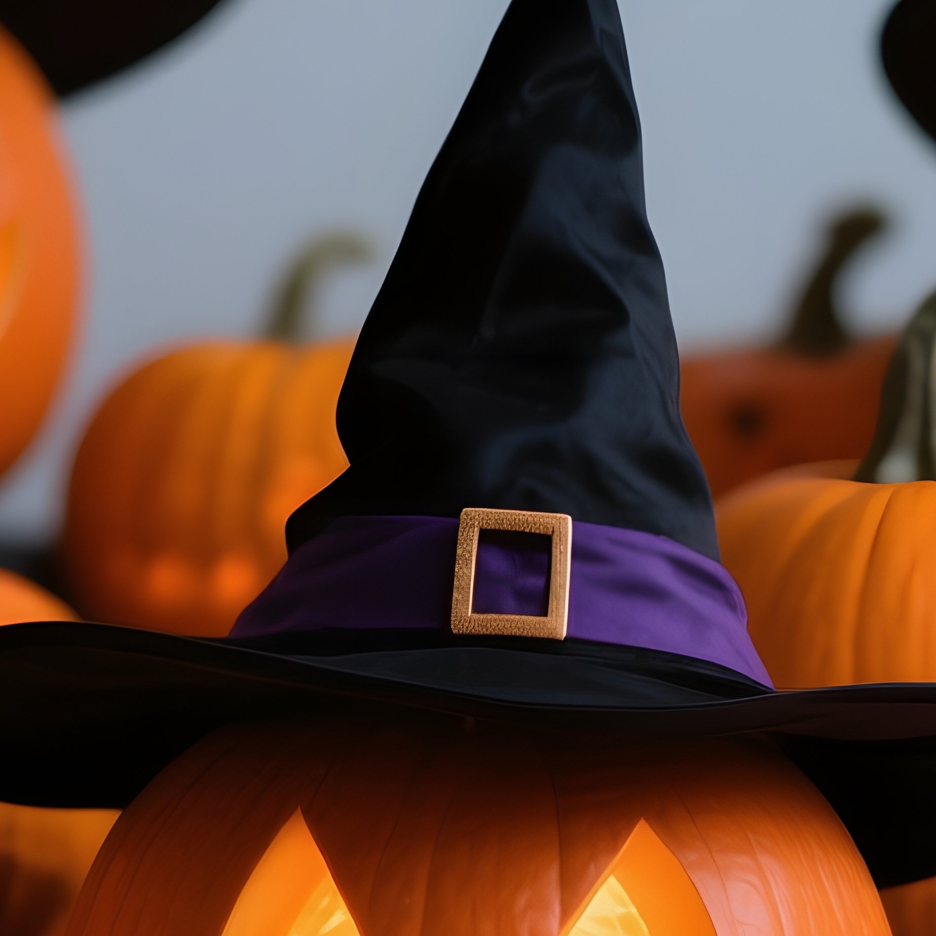 Collection Of Carved Pumpkins Halloween Pumpkins - Full Resolution Quality Preview