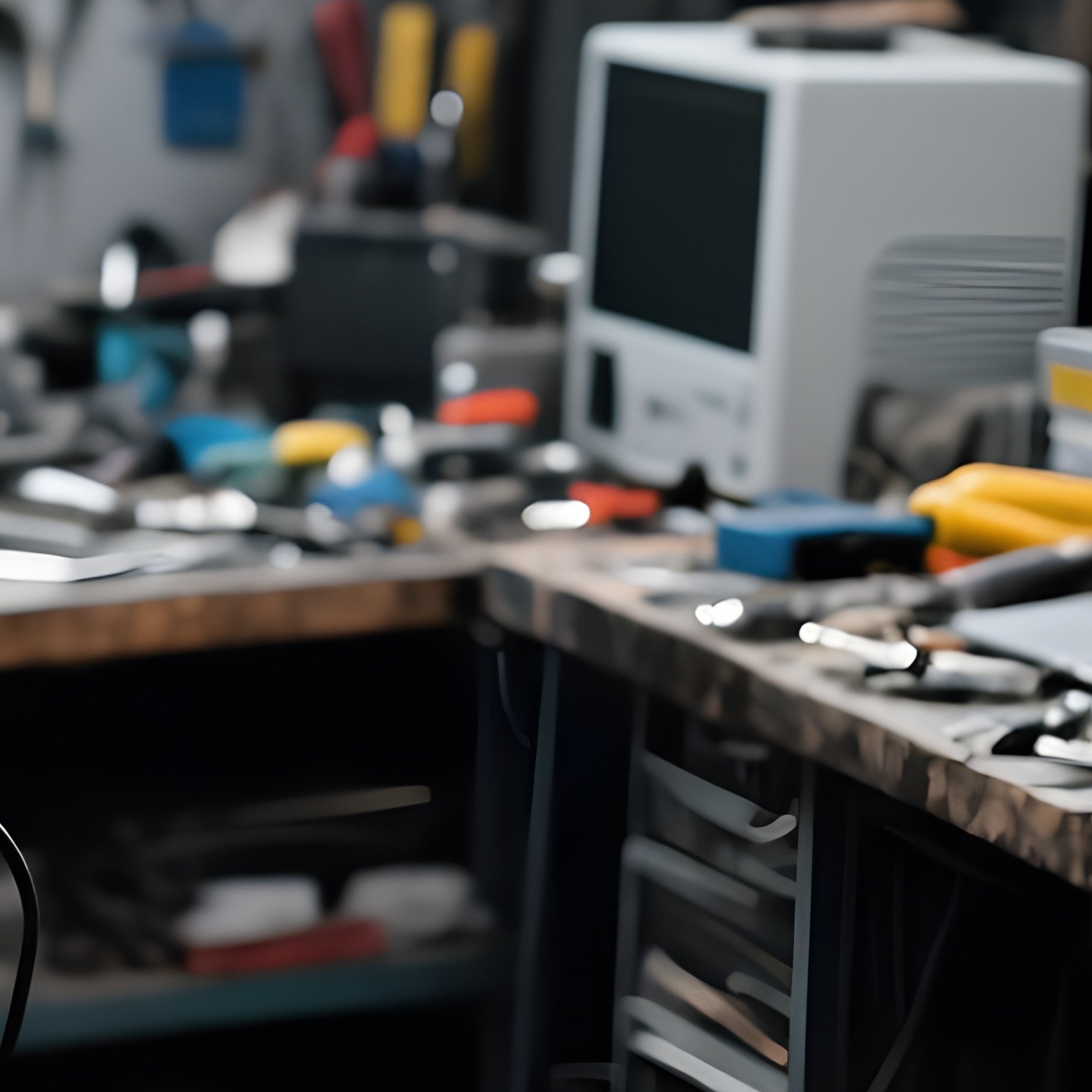 Computer Repair Workshop - Full Resolution Quality Preview