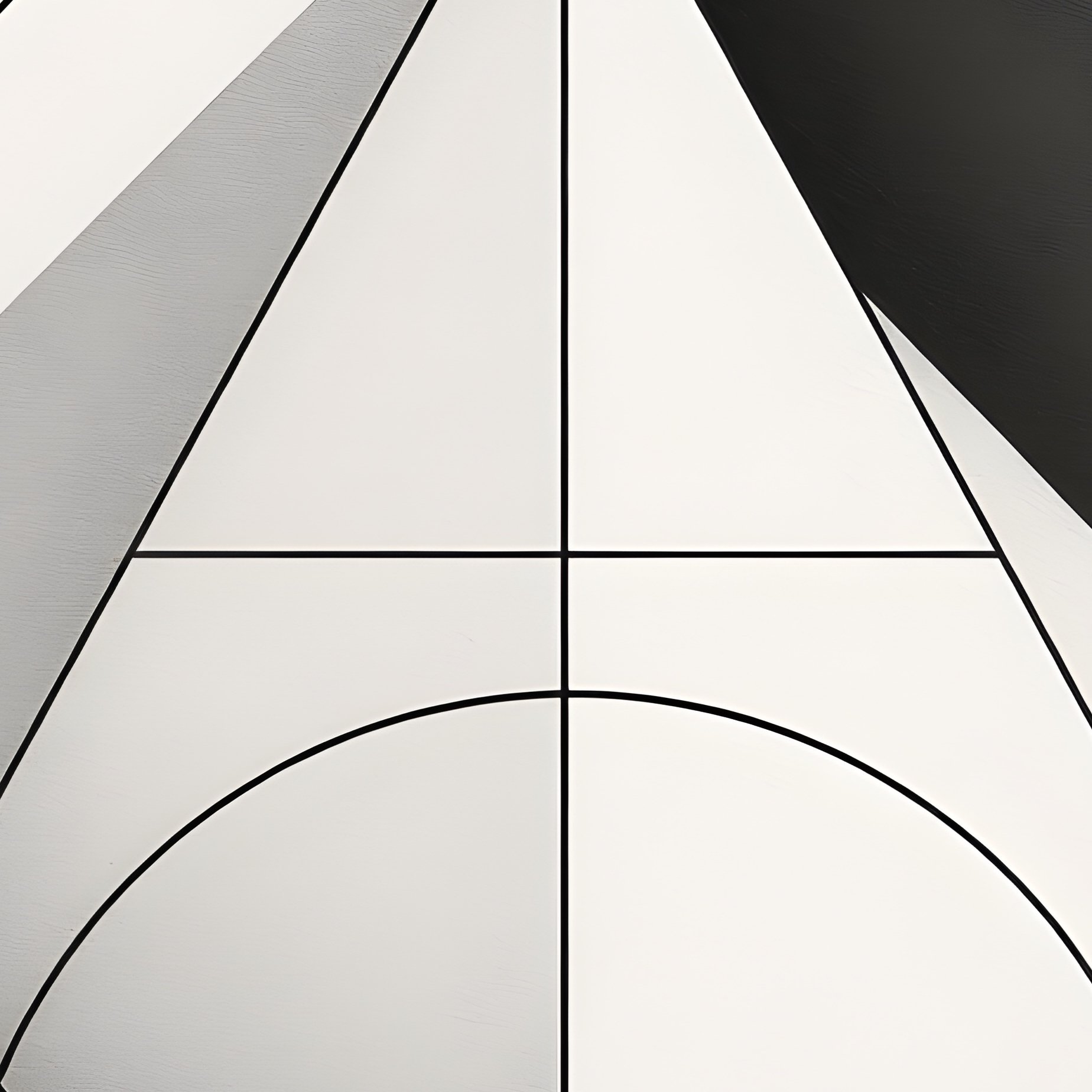 Conceptual Art Piece With Abstract Forms And Symbolic Geometry - Full Resolution Quality Preview