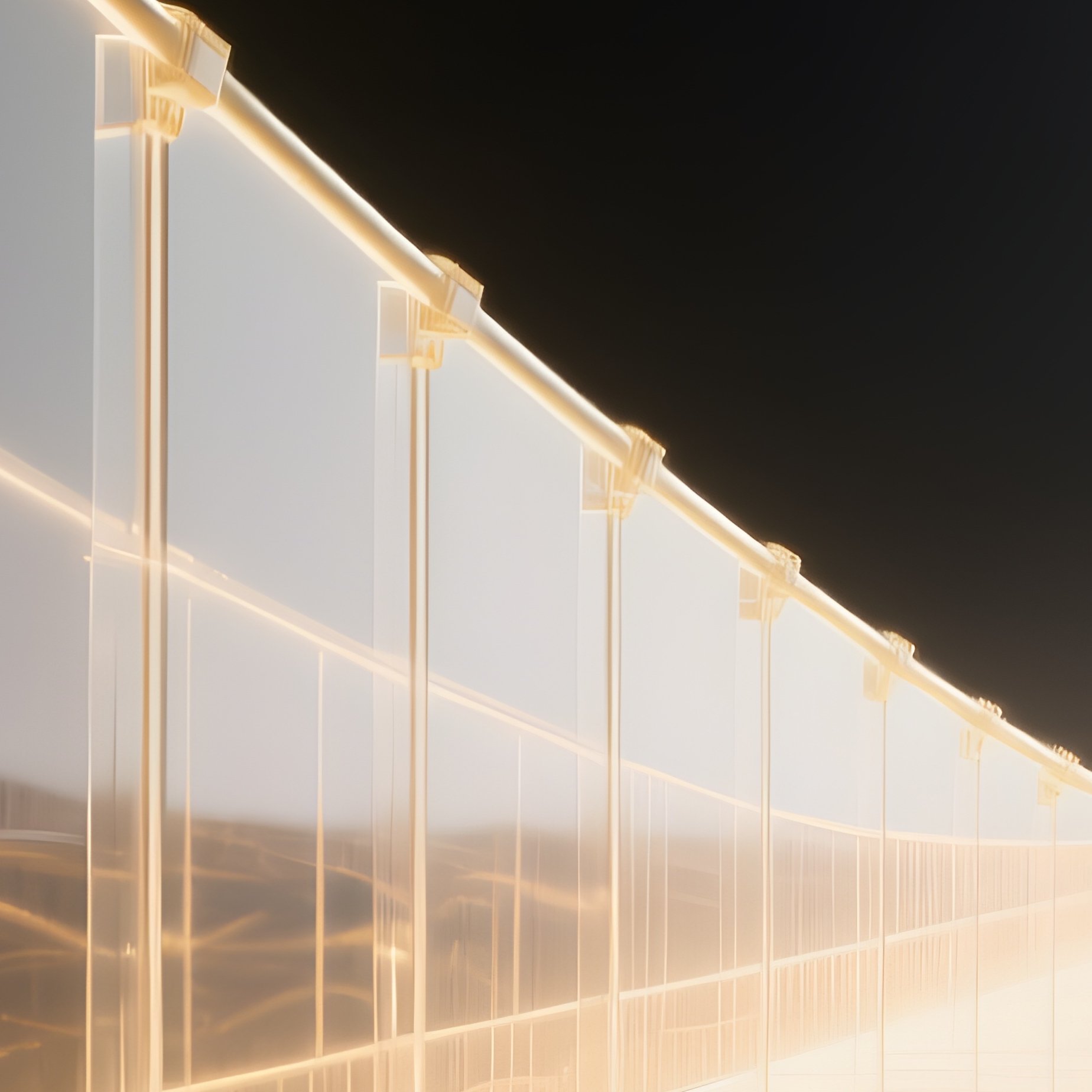 Conceptual Artistic Abstract Bridge Between Worlds - Full Resolution Quality Preview