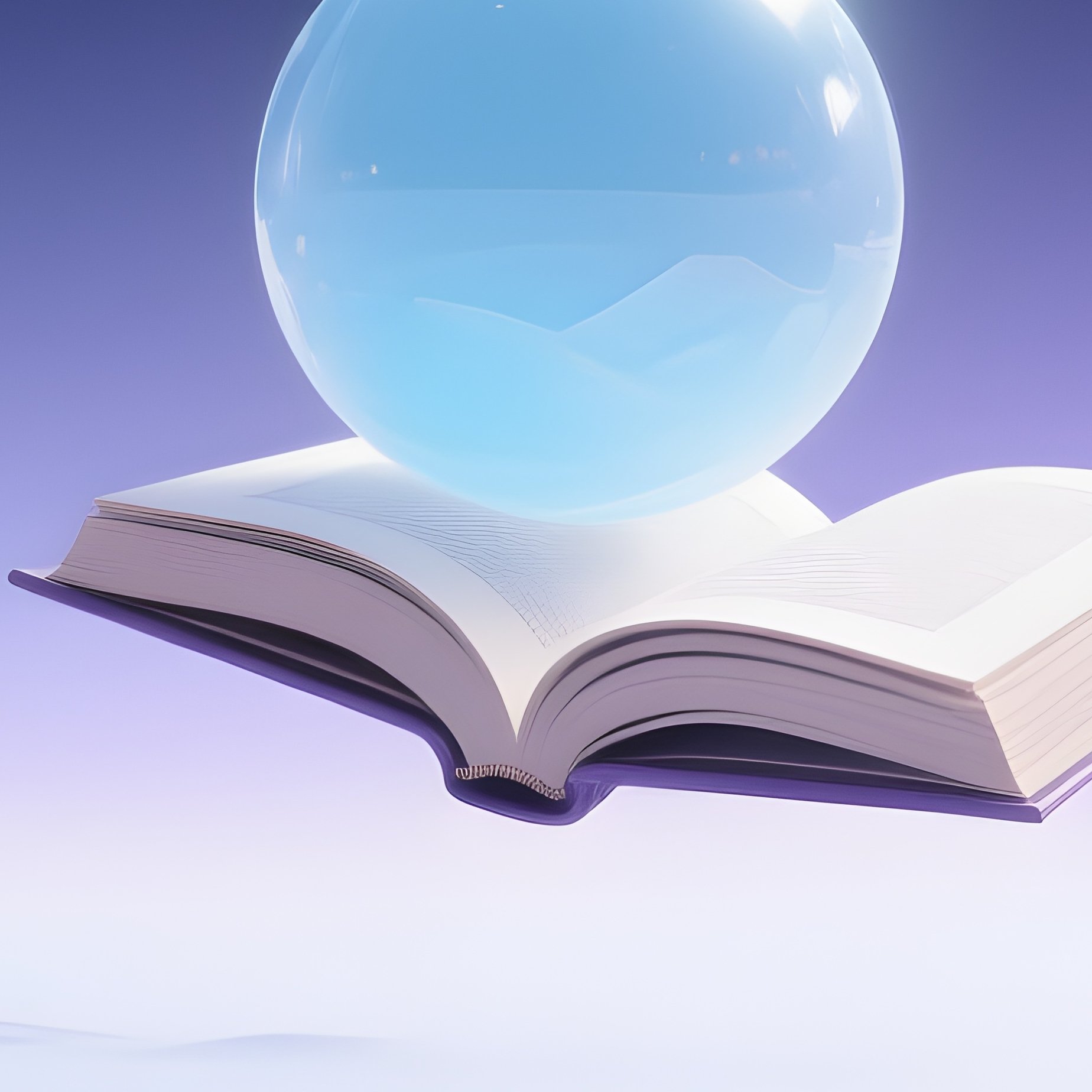 Conceptual Artistic Metaphysical Landscape With Floating Objects - Full Resolution Quality Preview