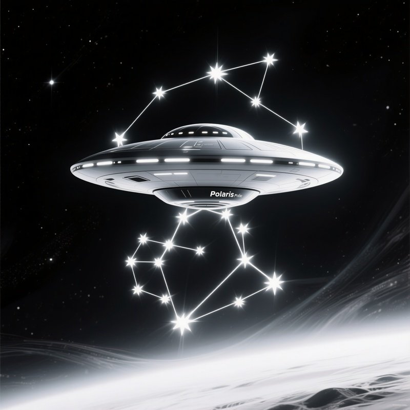 Constellation Art Ufo Drone Polaris Probe