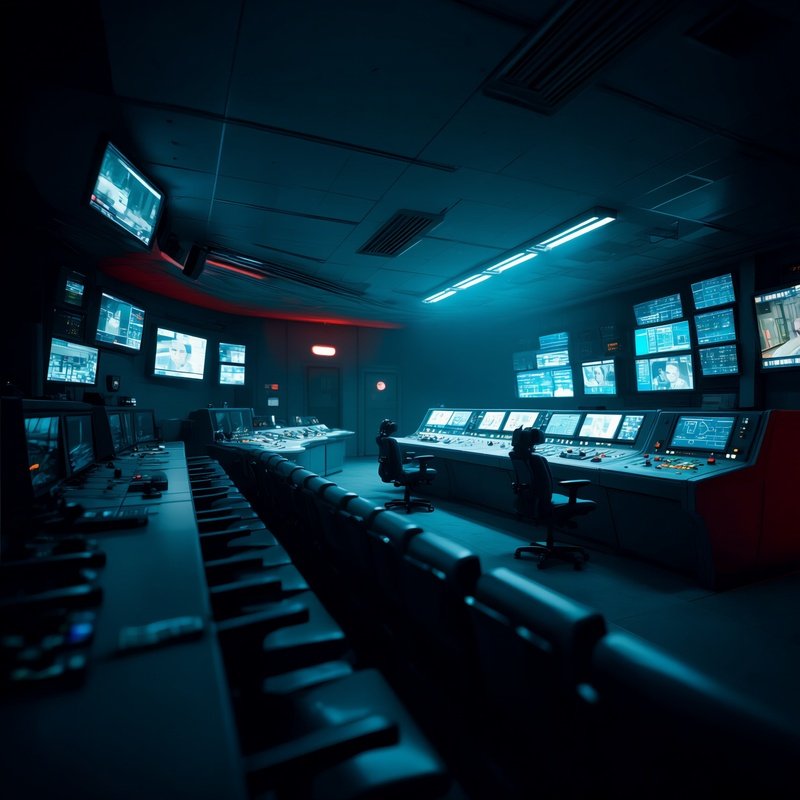 Control Room Photorealistic