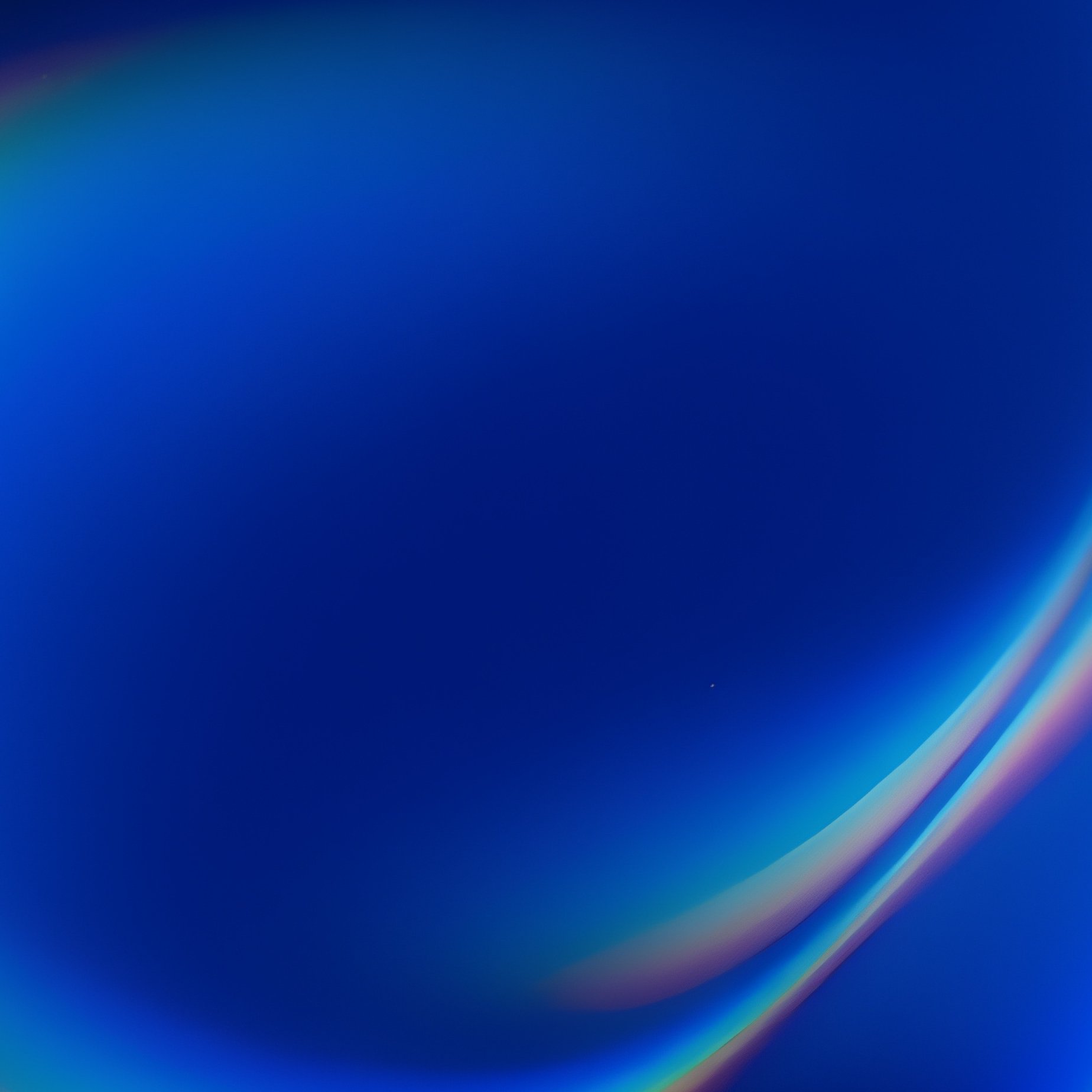 Convex Glass Button Deep Blue Lens Effect - Full Resolution Quality Preview