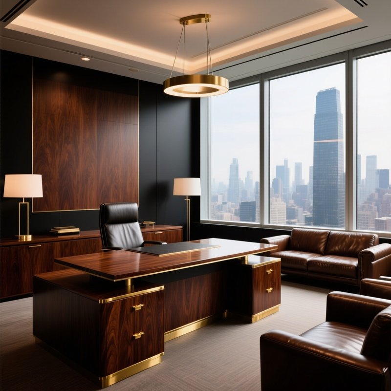 Corner Office Luxury Executive Office