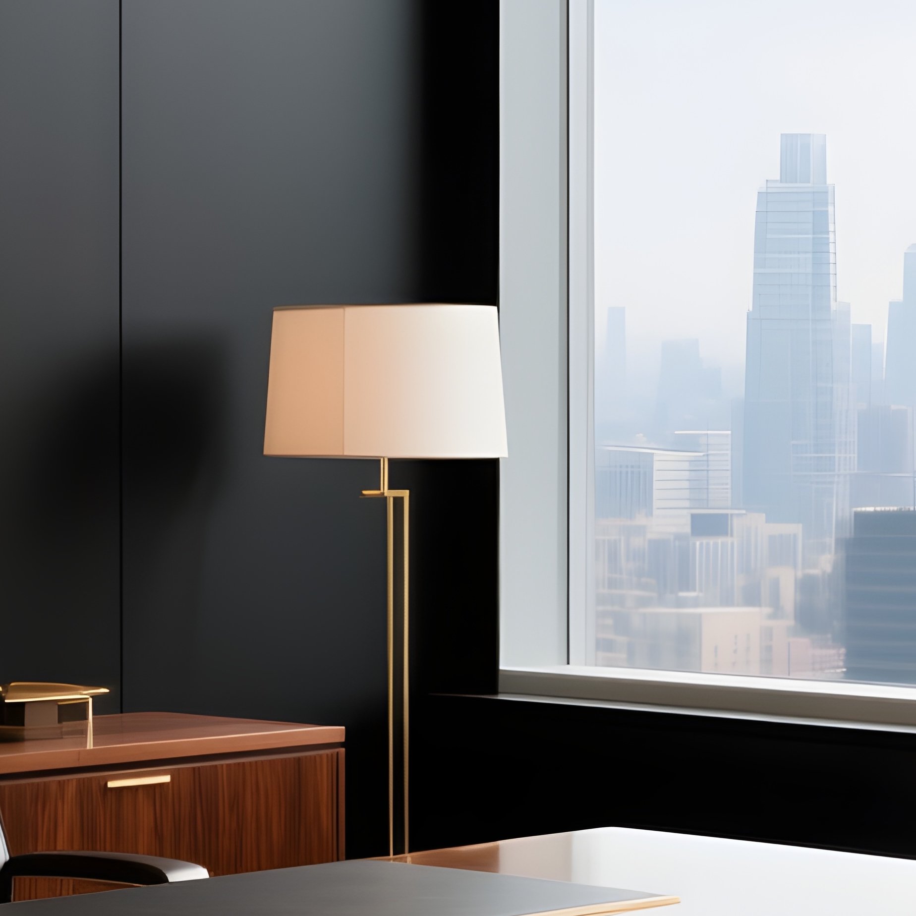 Corner Office Luxury Executive Office - Full Resolution Quality Preview