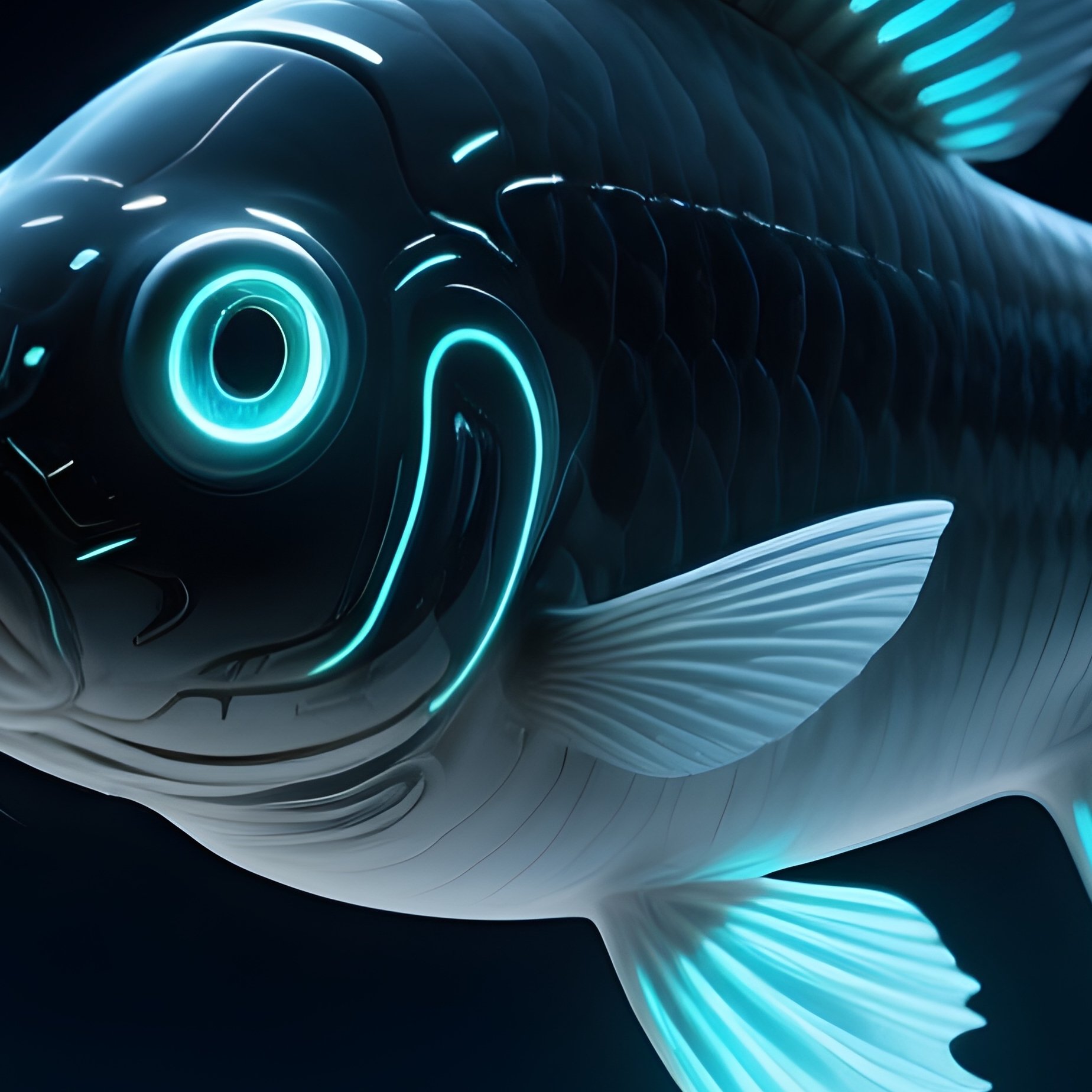 Corydoras Catfish Sifting Through Sandy Substrate Science Fiction - Full Resolution Quality Preview