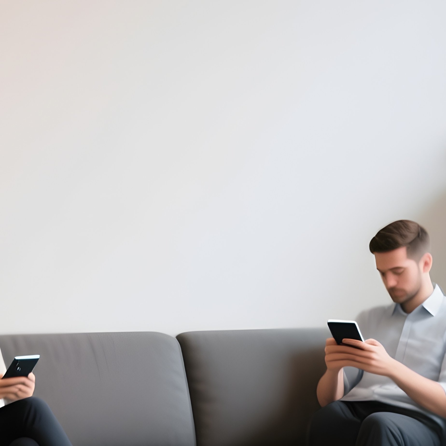 Couch Area: A Relaxed Breakout Area With Bean Bags And A Sofa Where Employees Are Reading Or Checking Their Phones. - Full Resolution Quality Preview