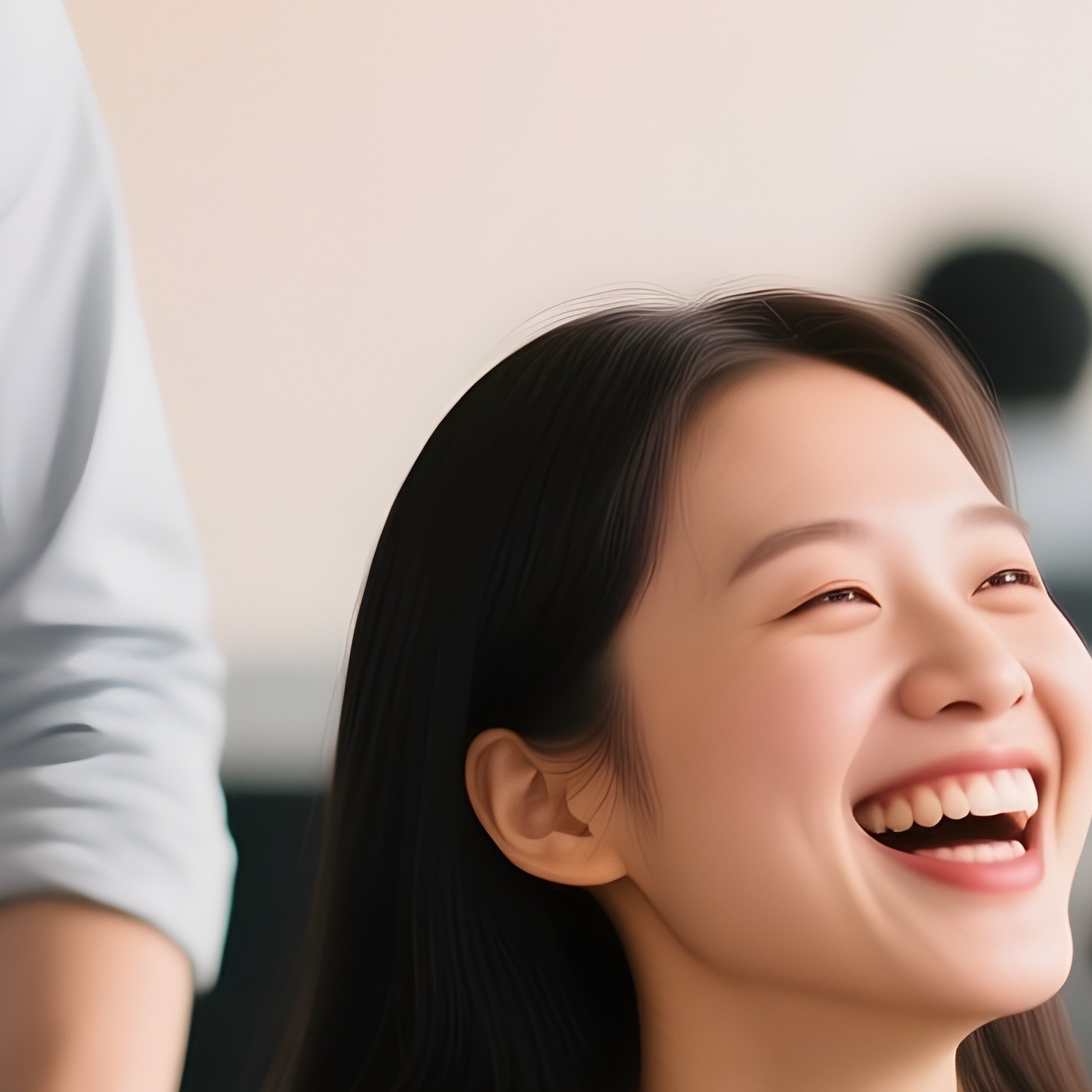 Coworkers Laughing Break - Full Resolution Quality Preview