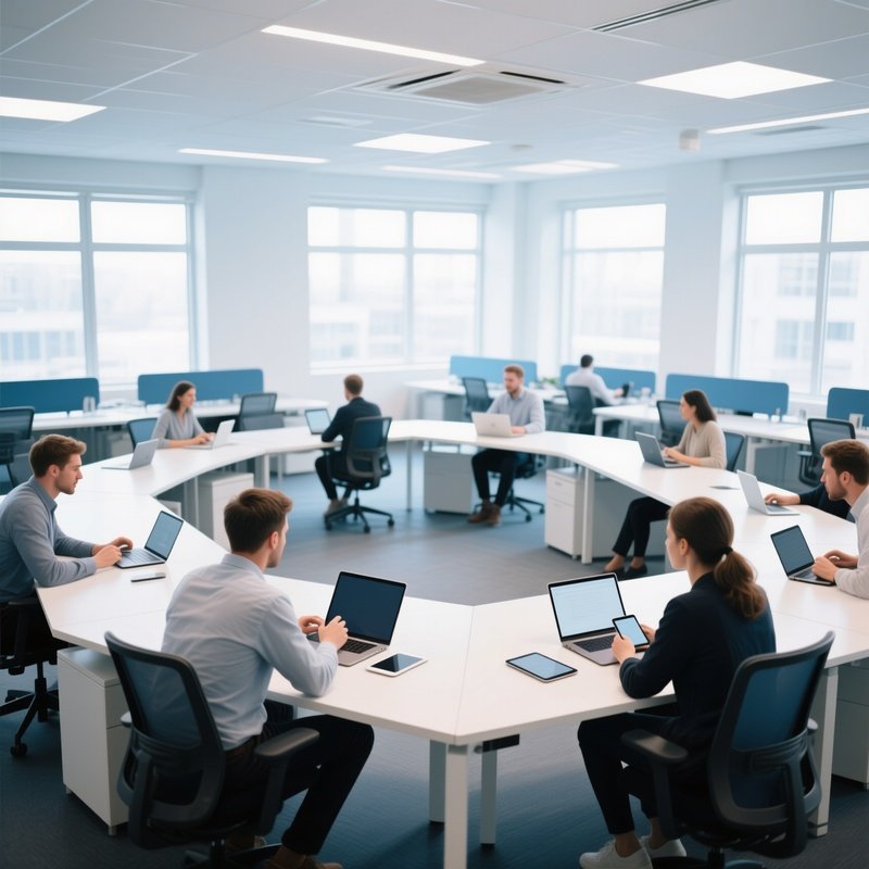 Coworking Space Collaboration Meeting Room