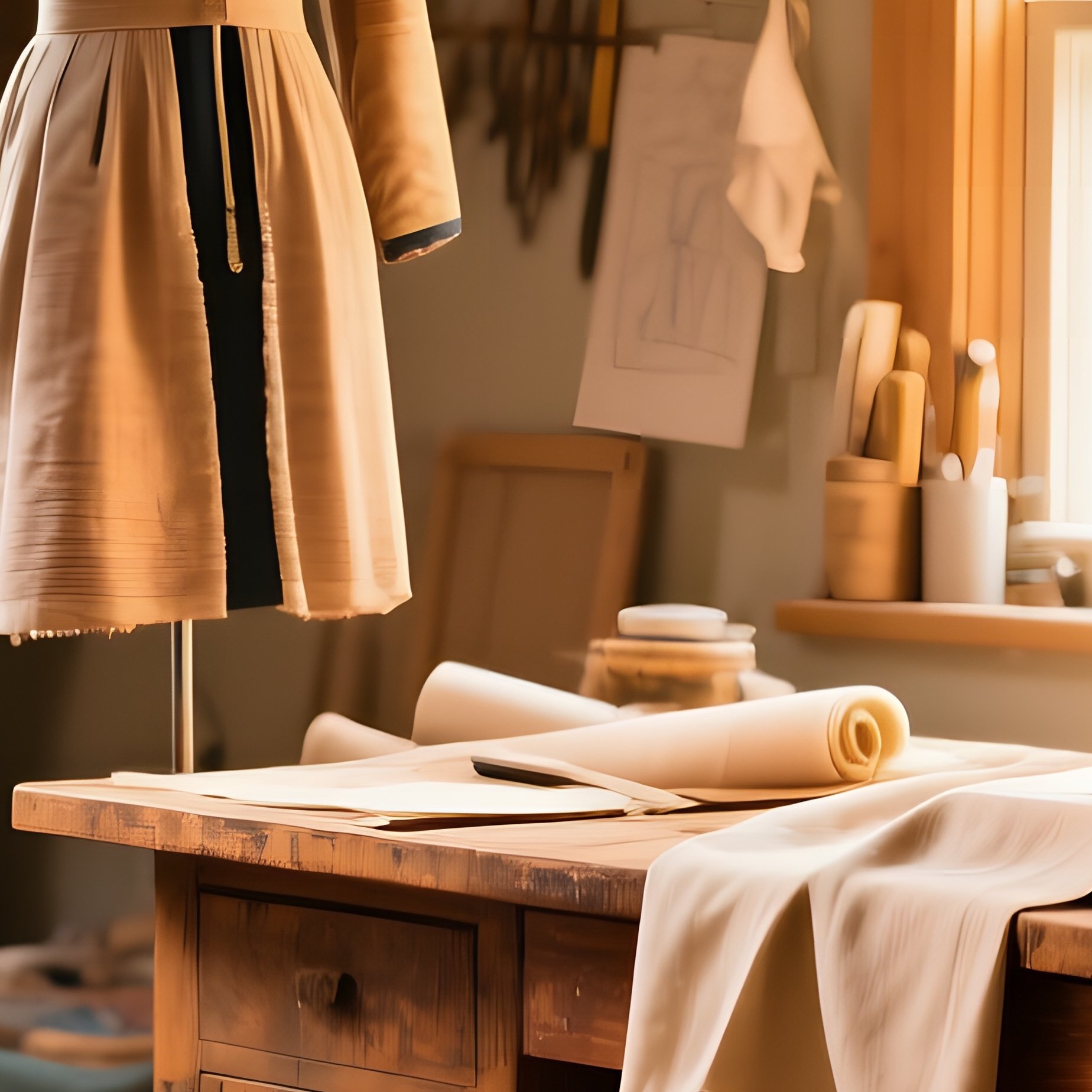 Cozy Attic Workshop Late Afternoon Sun - Full Resolution Quality Preview