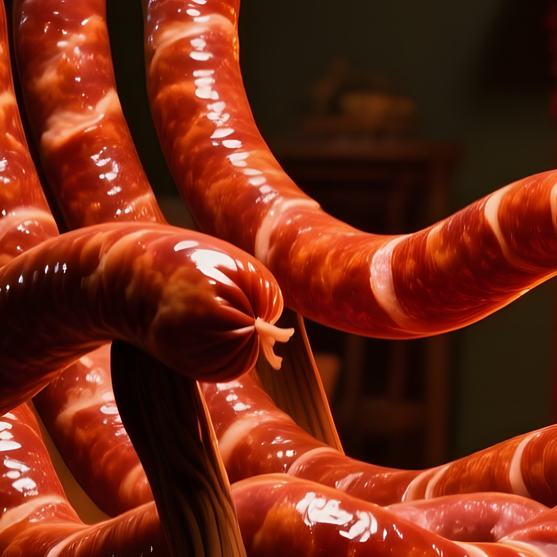 Cozy Living Room Fireplace Rocking Chair Pork Sausage - Full Resolution Quality Preview