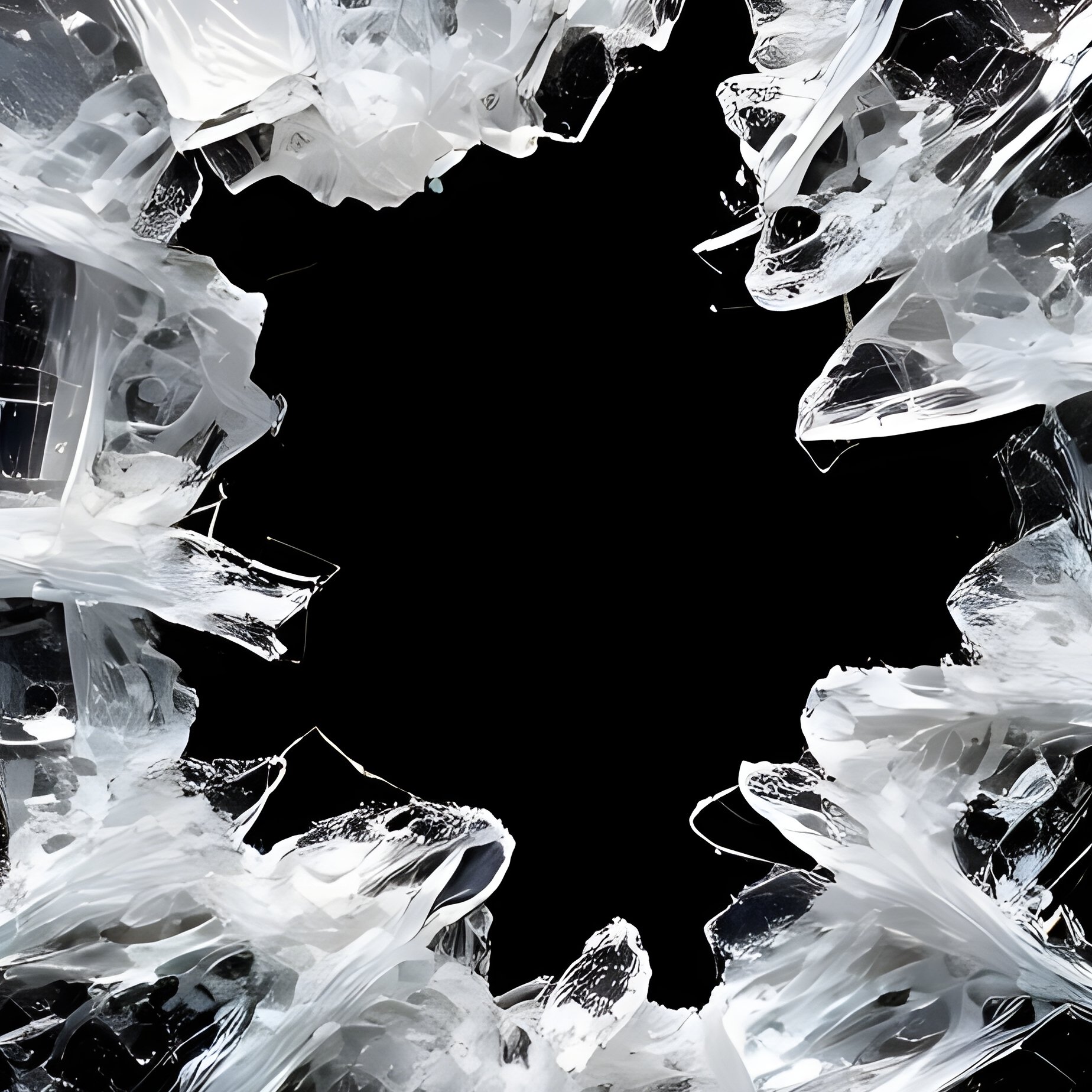 Cracked Glass Surface Cracked Glass Shattered - Full Resolution Quality Preview