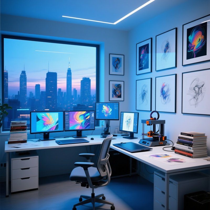 Crafts And Miscellaneous Digital Art Studio