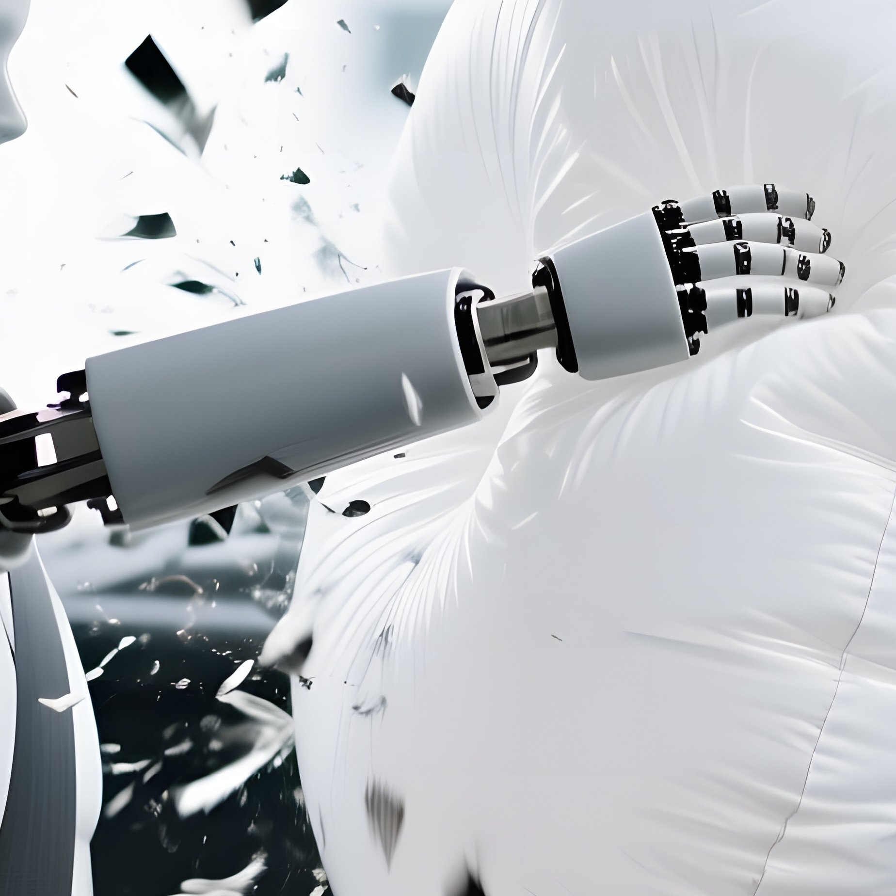 Crash Test Dummy Hitting Airbag Freeze Frame - Full Resolution Quality Preview