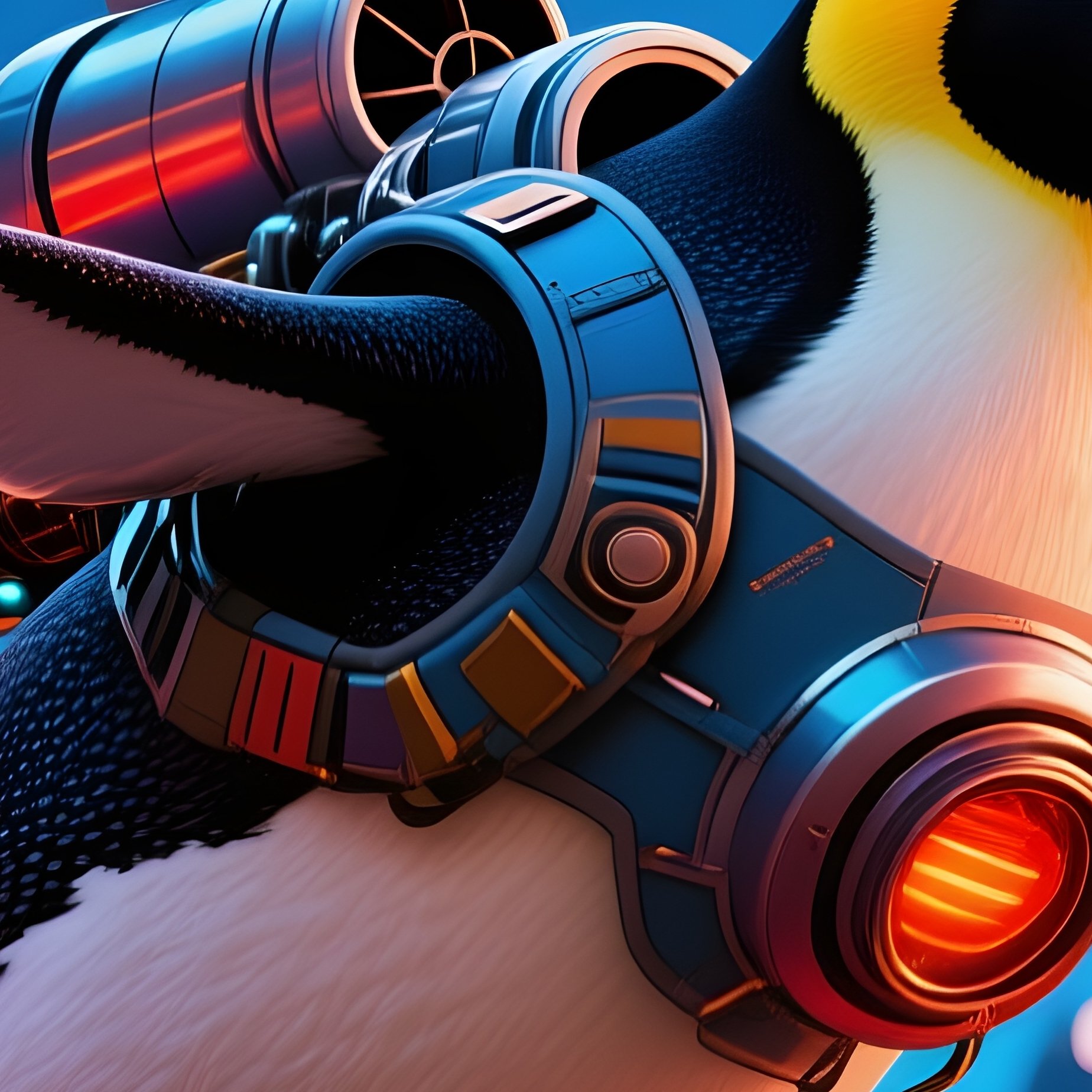 Crazy Penguin Las Vegas Flying - Full Resolution Quality Preview