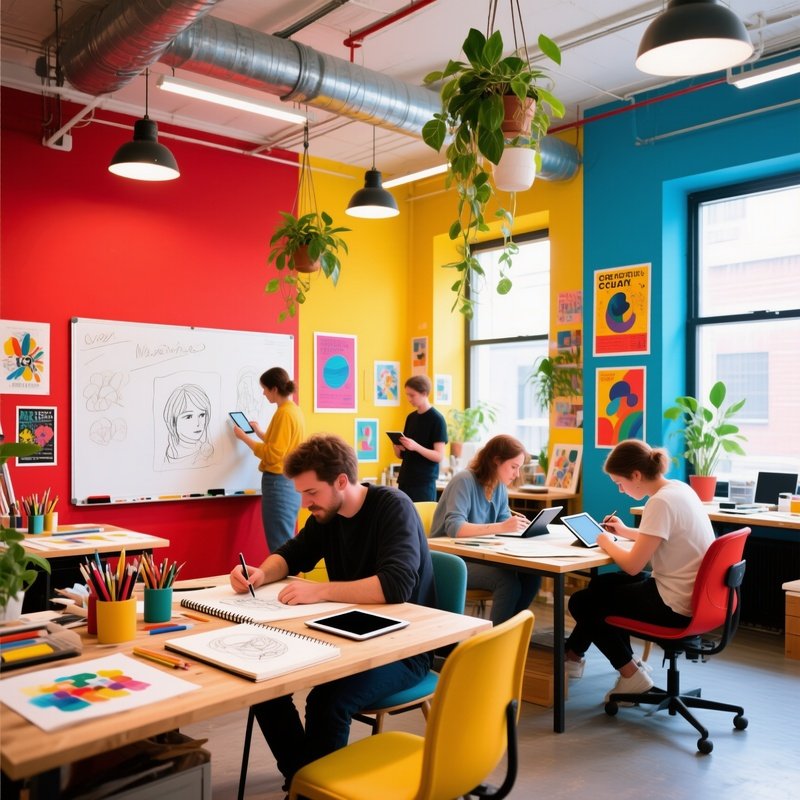 Creative Office Workspace Buro