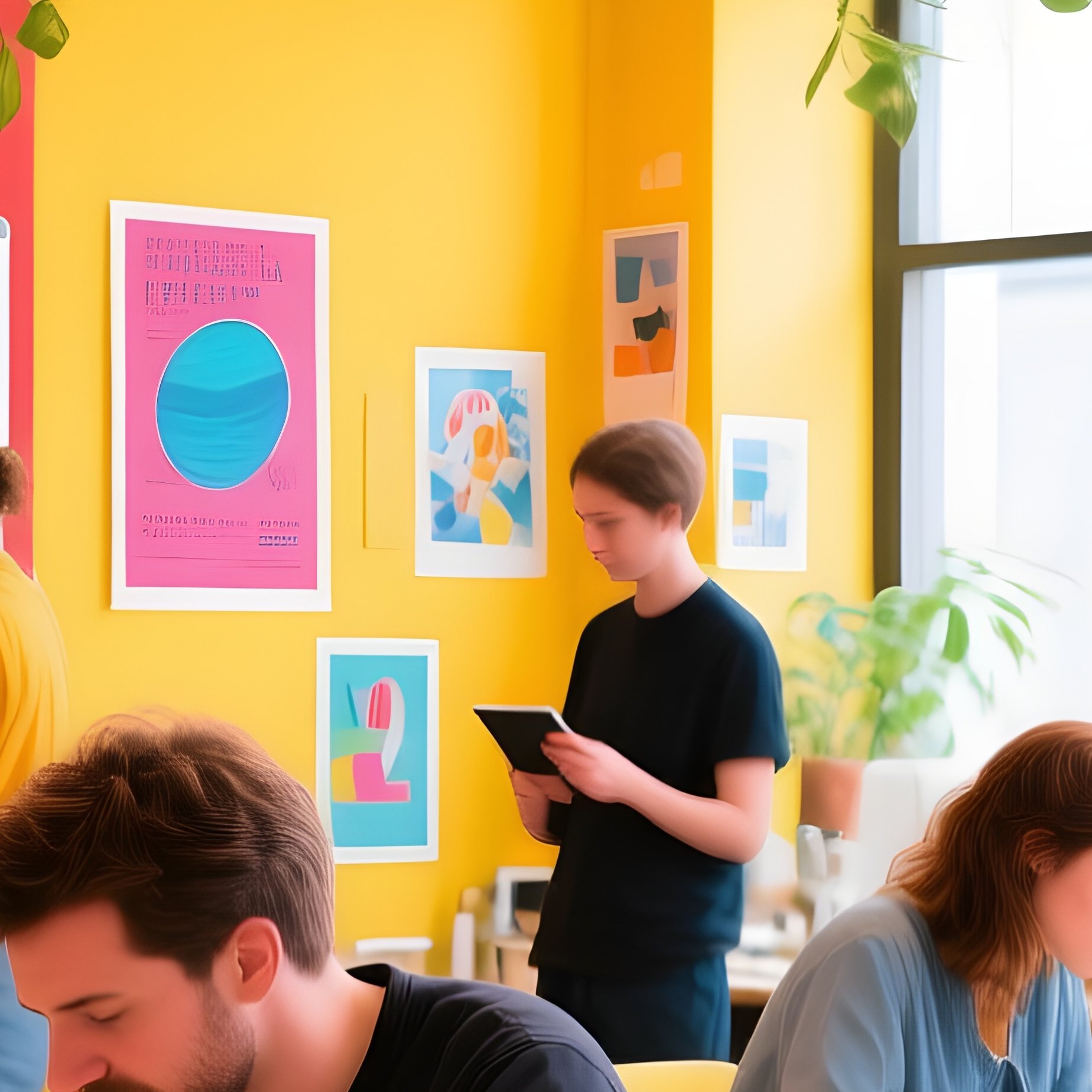 Creative Office Workspace Buro - Full Resolution Quality Preview