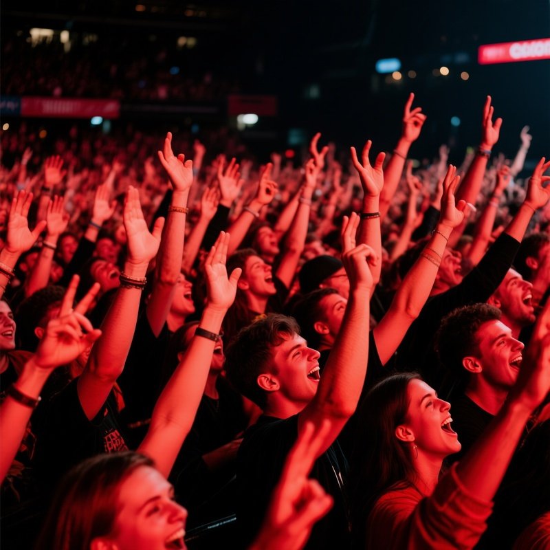 Crowd Of People At An Event Crowd Event