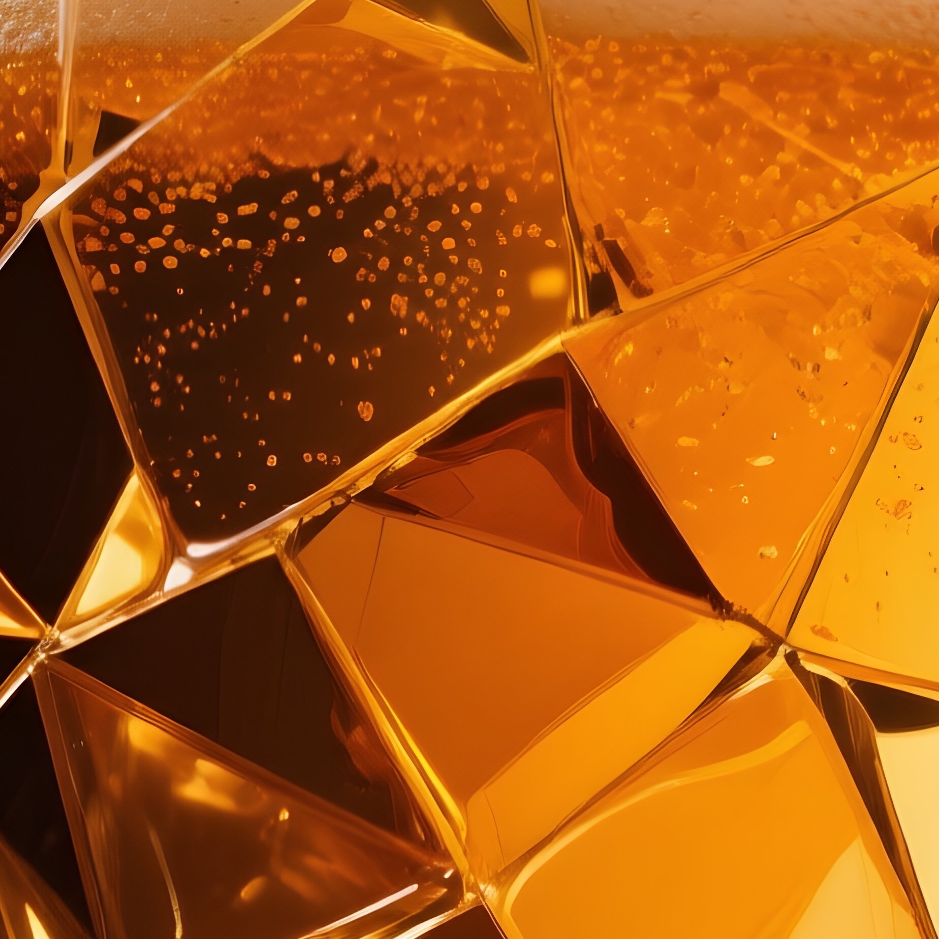 Crunch Glaze Beer Pairing Abstract Art - Full Resolution Quality Preview