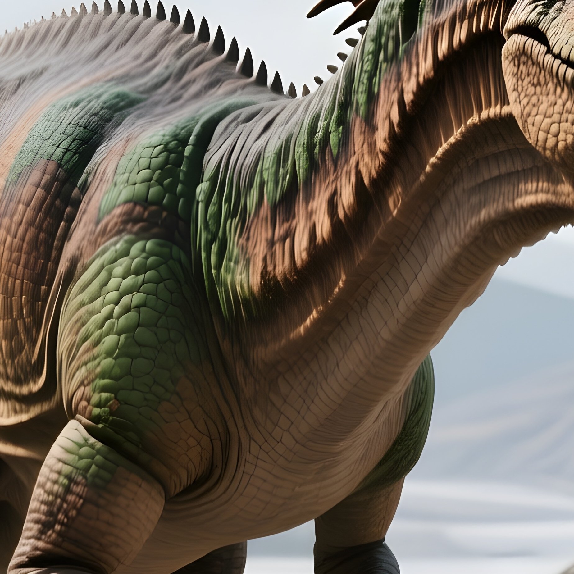 Cryolophosaurus In Prehistoric World - Full Resolution Quality Preview