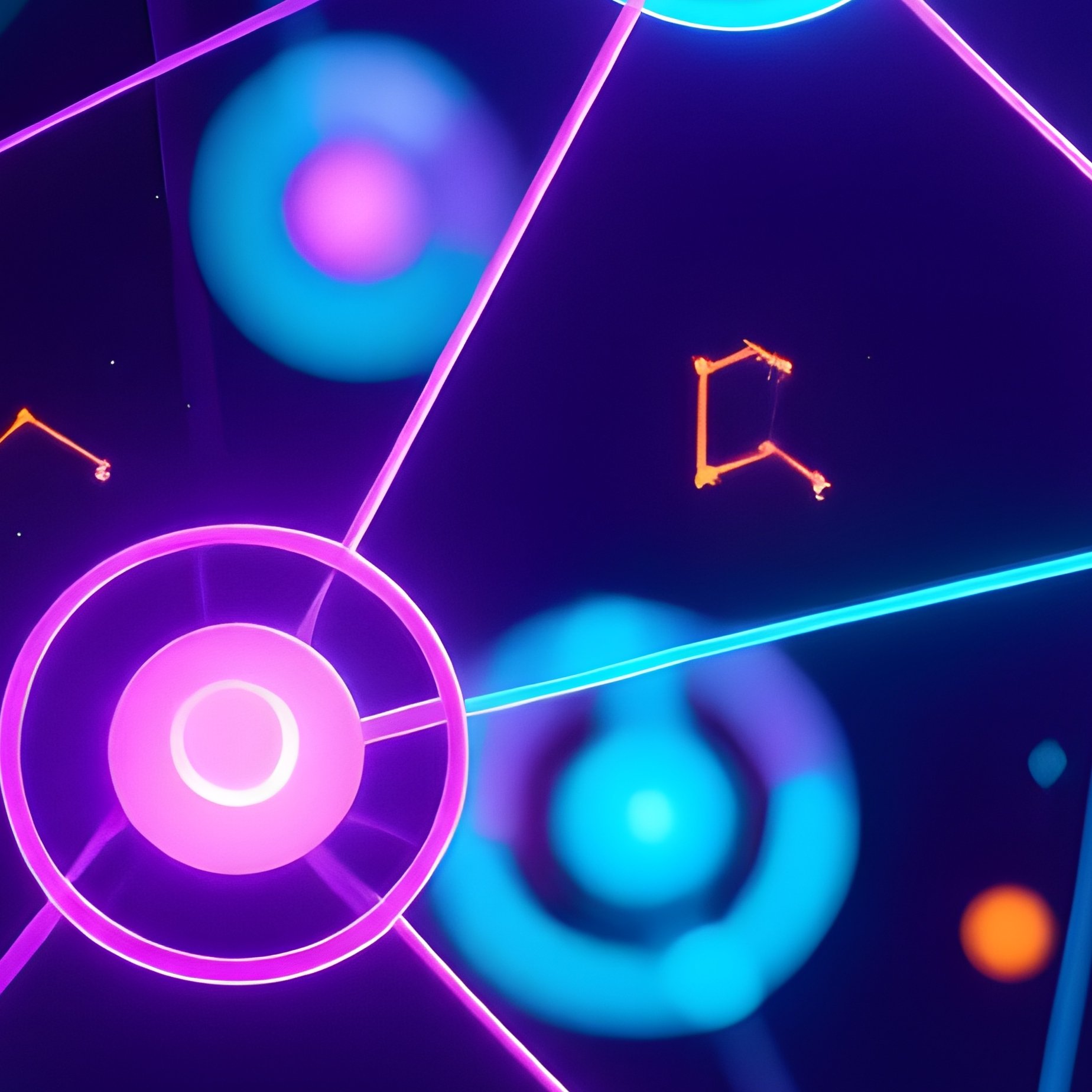 Crypto Blockchain Abstract Network - Full Resolution Quality Preview