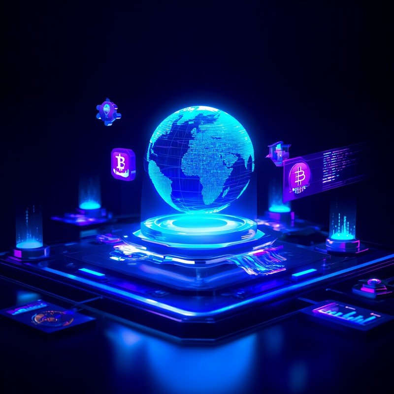 Crypto Blockchain Digital Future