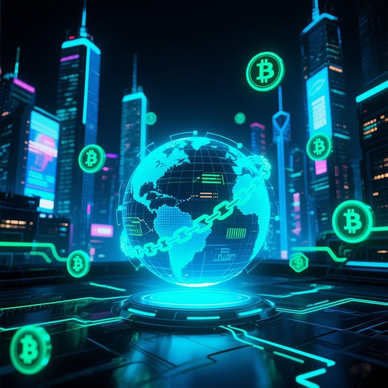 Crypto Blockchain Digital Future