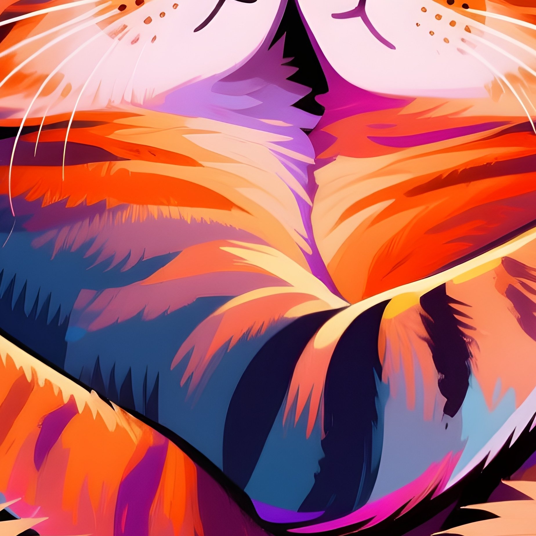 Cuddling Somali Cats 2 - Full Resolution Quality Preview