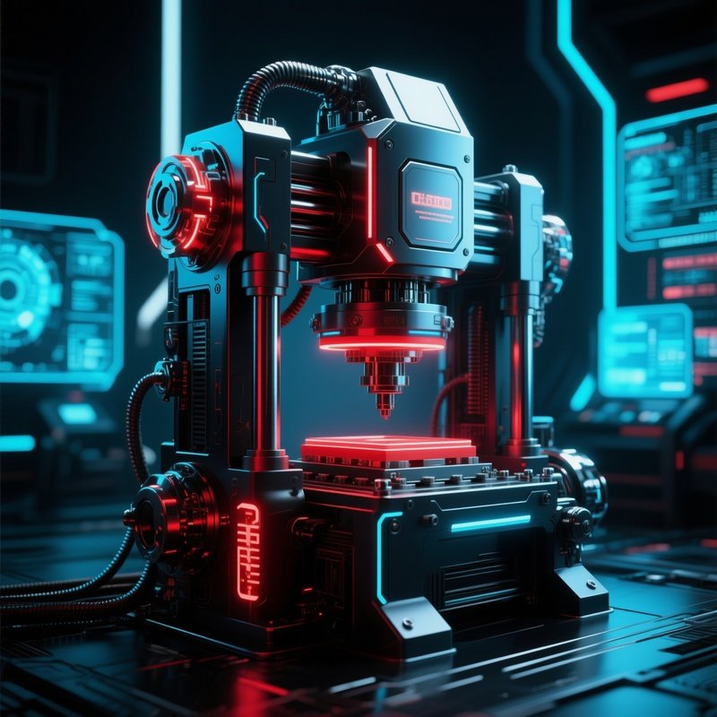 Cybernetic Industrial Press Machine