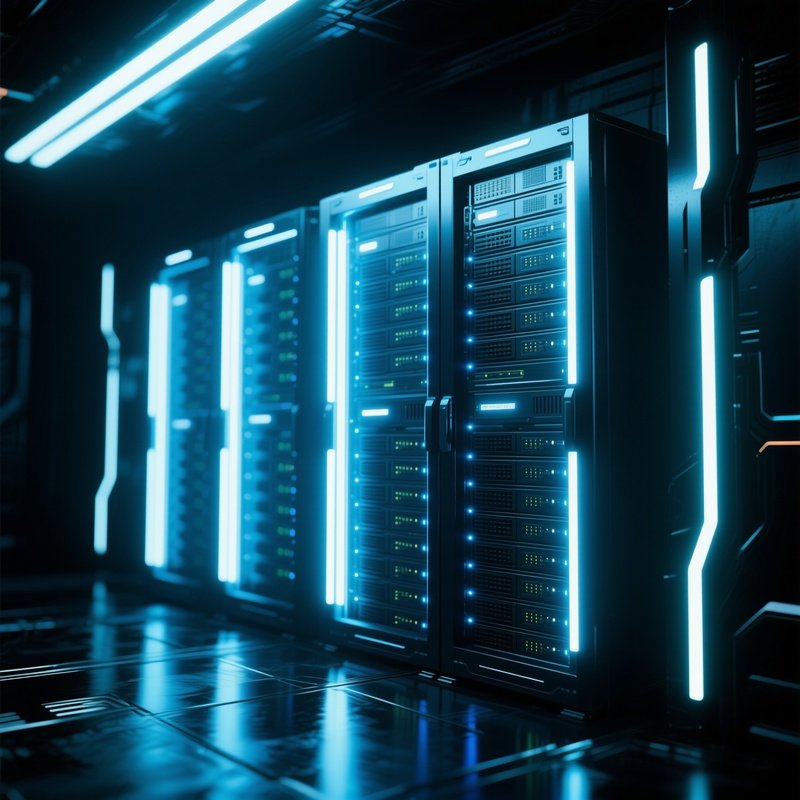 Cyberpunk Server Rack