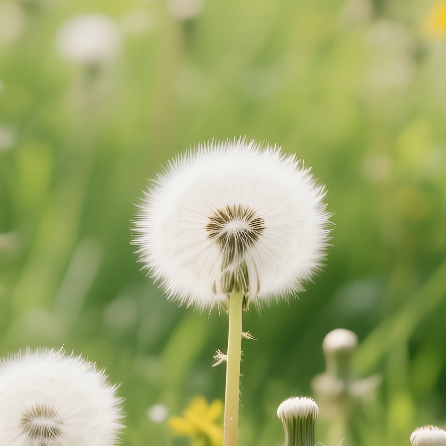 Dandelion Seed Heads Dandelion Nature - Full Resolution Quality Preview