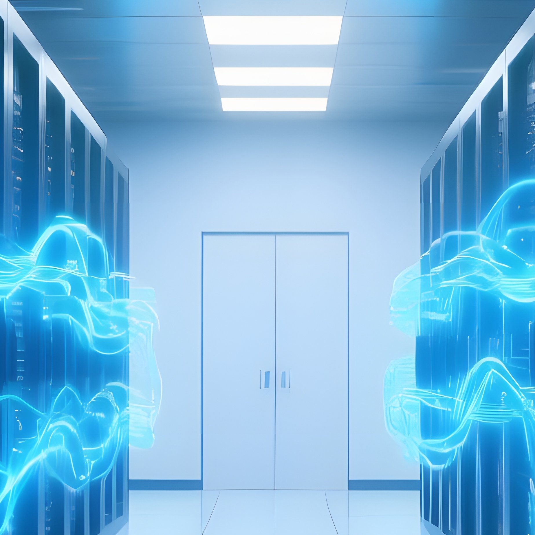 Data Center Server Room Data Center Servers - Full Resolution Quality Preview