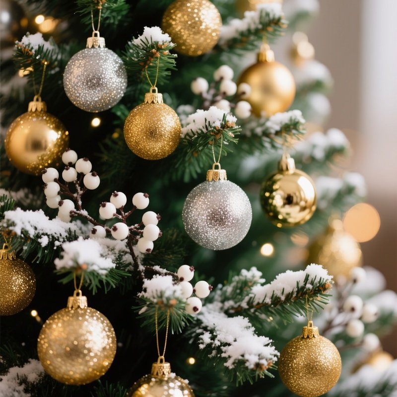 Decorated Christmas Tree Christmas Holiday