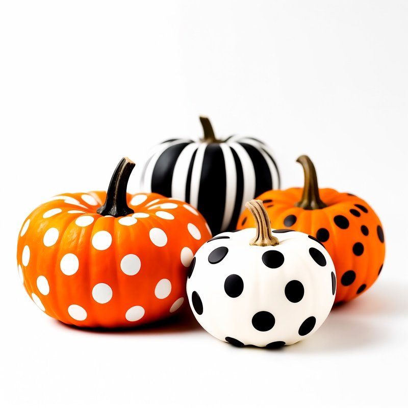 Decorated Pumpkins Halloween Decorations