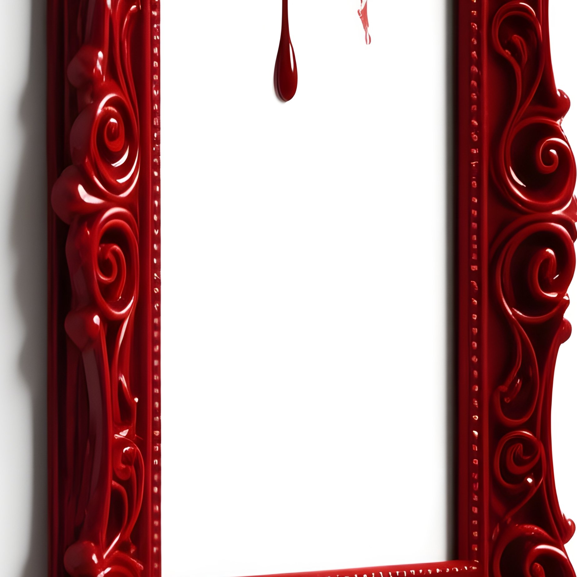Decorative Frames With Blood Like Texture Frames Gothic - Full Resolution Quality Preview