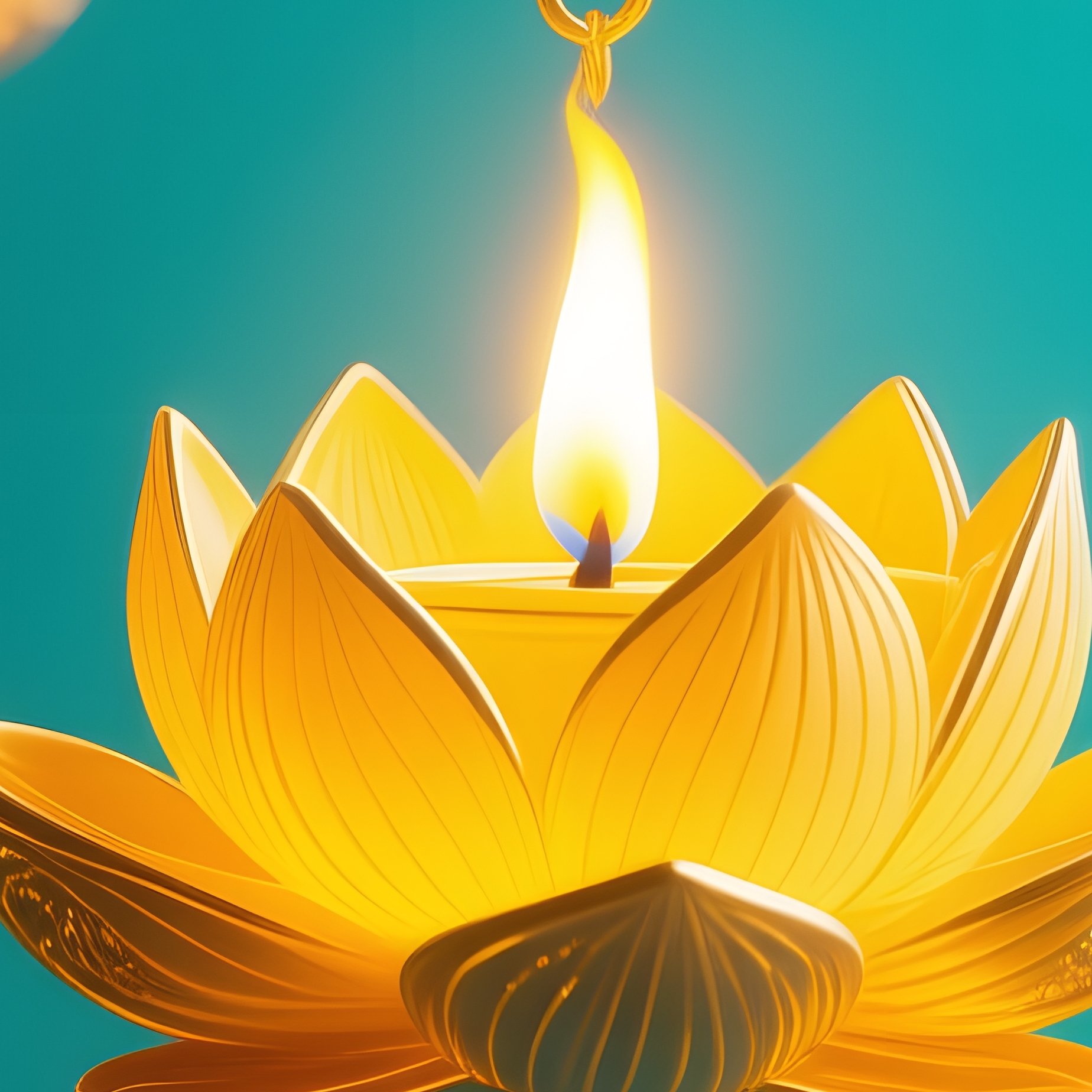 Decorative Hanging Oil Lamps Diyas Diwali Festival - Full Resolution Quality Preview