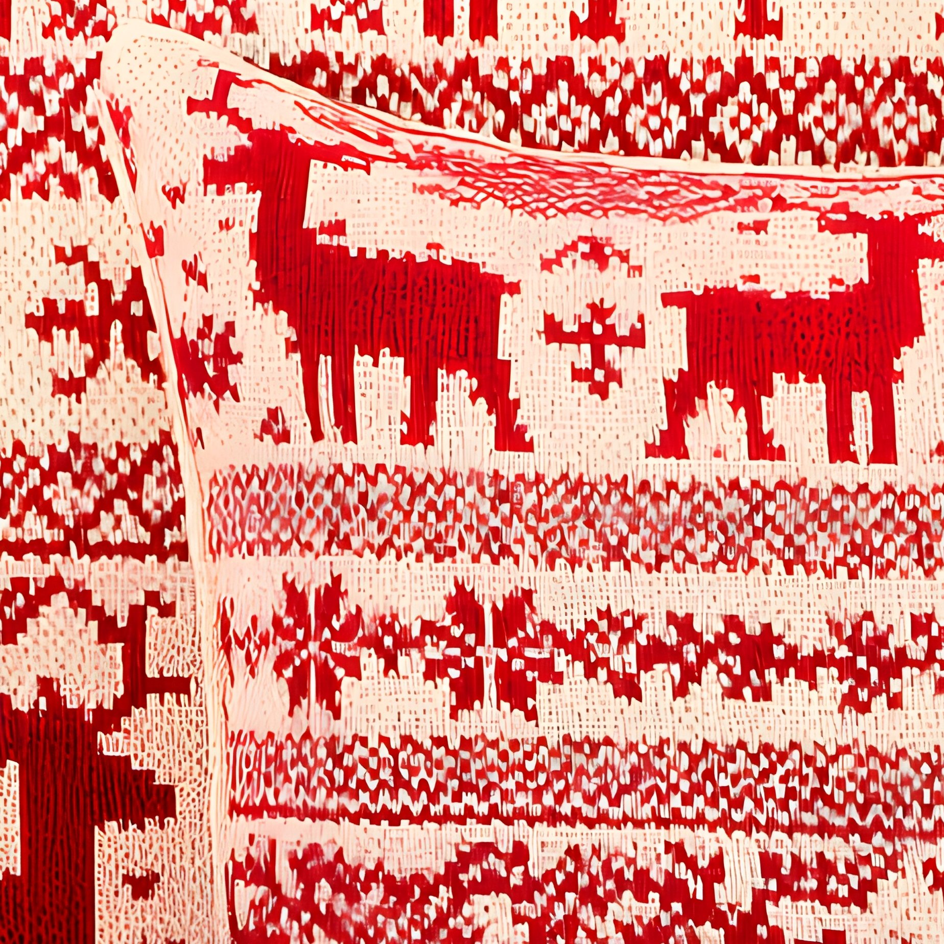 Decorative Pillows With Reindeer Patterns Christmas Holiday Decor - Full Resolution Quality Preview