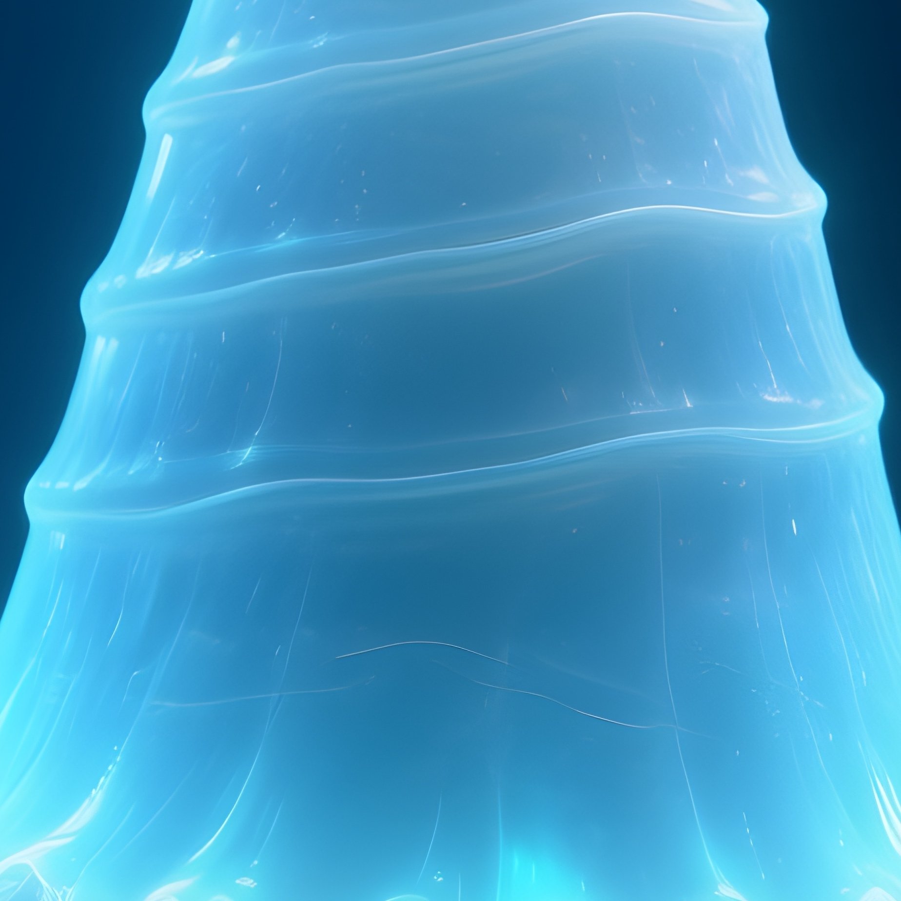 Deep Barnacle Pale Cone Feathery Appendages - Full Resolution Quality Preview