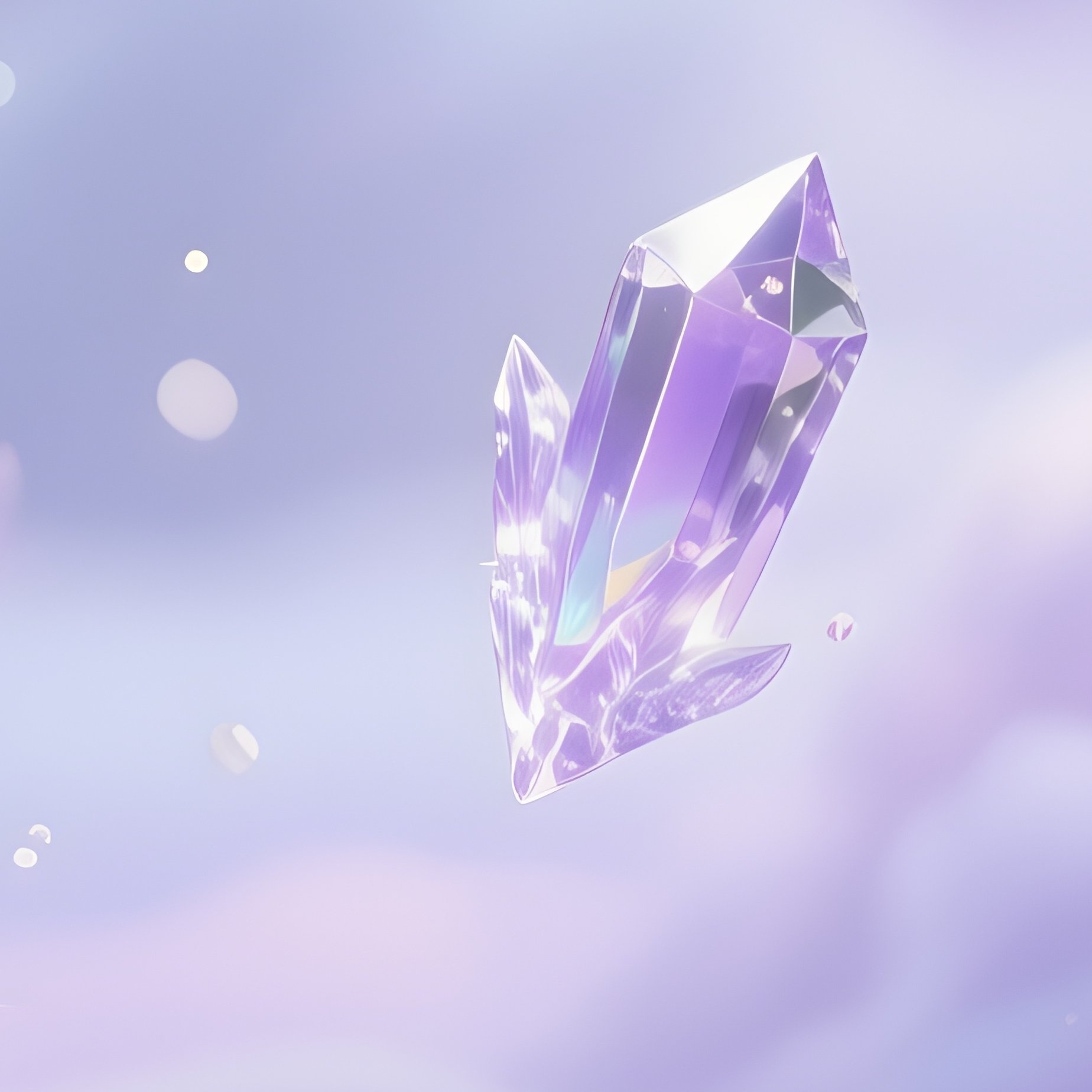 Deep Copepod Tiny Crystal Sparks Drifting In Clouds - Full Resolution Quality Preview