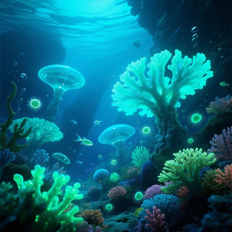 Deep Sea Coral Garden Science Fiction