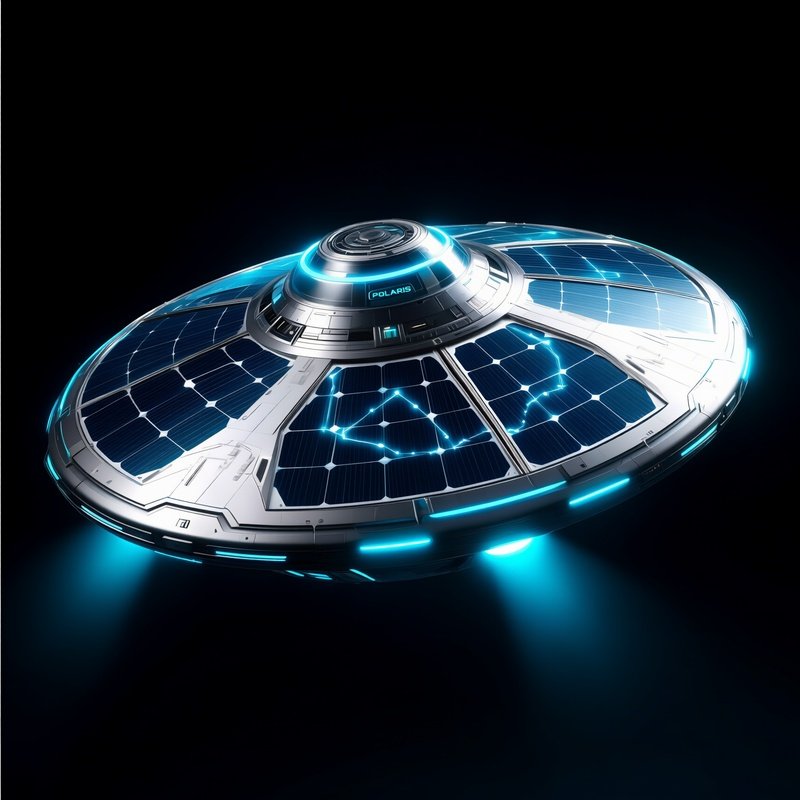 Deep Space Reconnaissance Drones Ufo Drone Polaris Probe