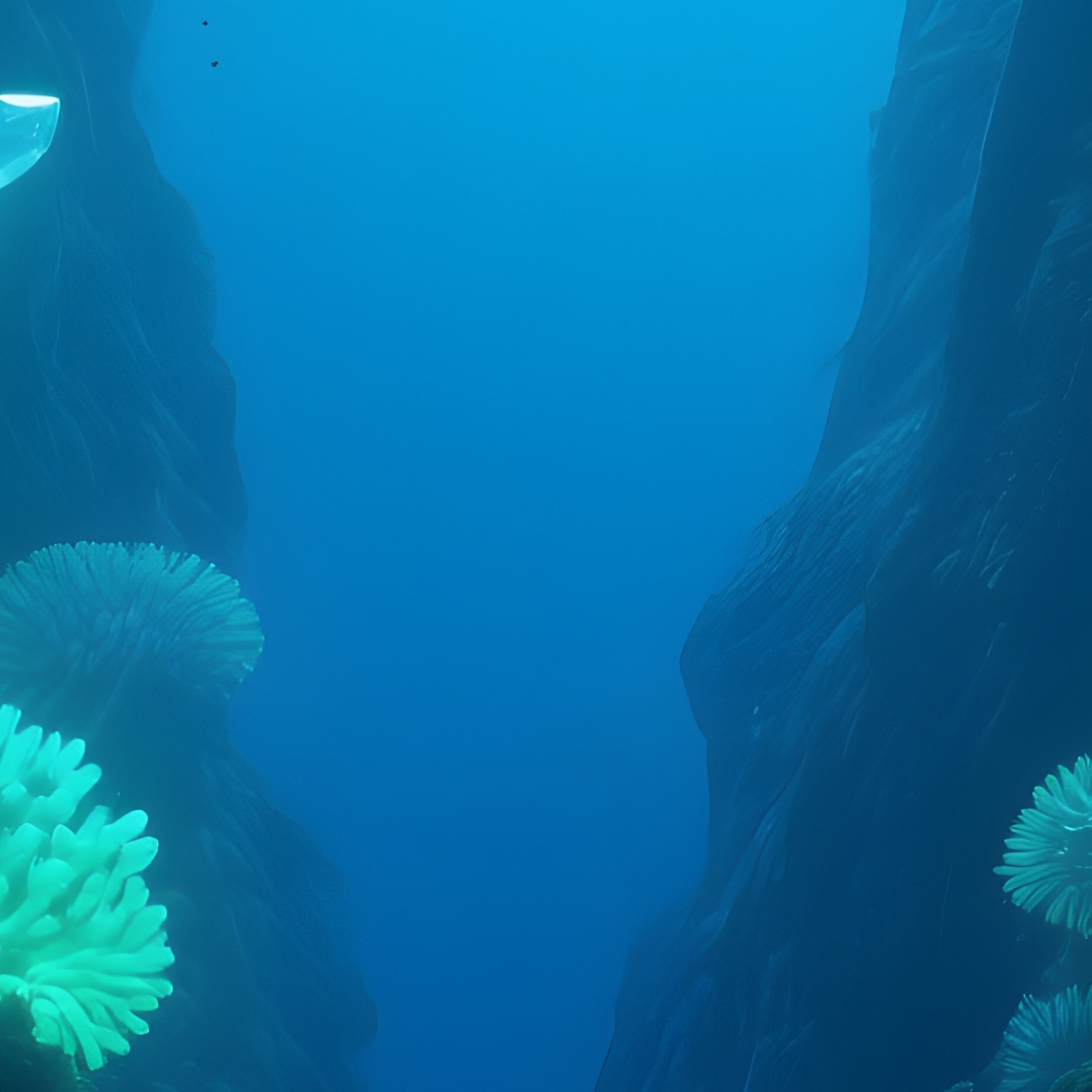 Deep Trench Alien Coral Underwater Image - Full Resolution Quality Preview