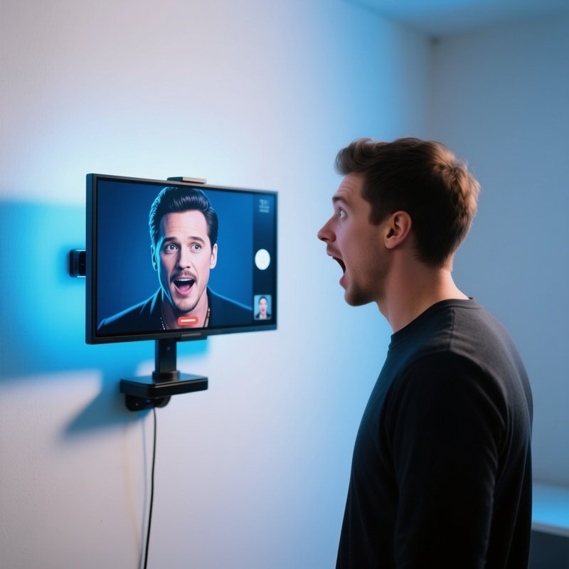 Deepfake Mirror Celebrity Filter Webcam