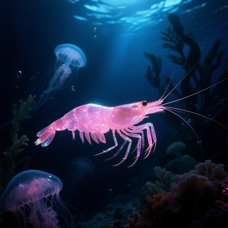 Deepwater Prawn Pink Quartzlike Shell